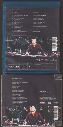 Blu ray schiller symphonia - blu-ray+cd,