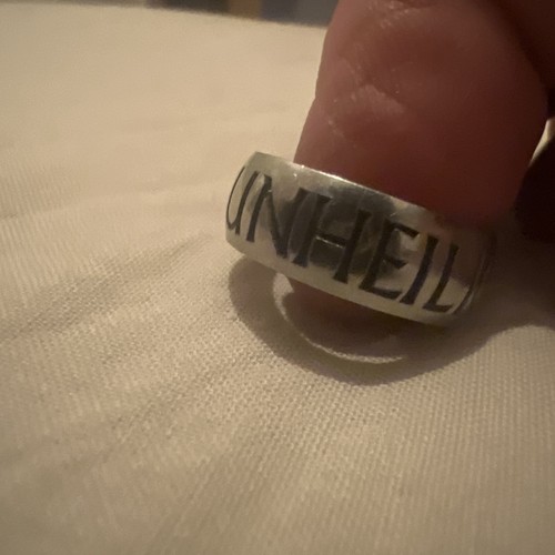 Unheilig edelstahl ring - -,